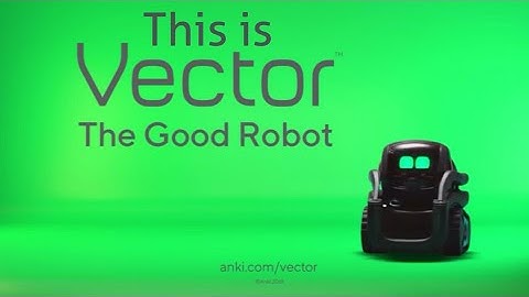 This is Vector - the good robot