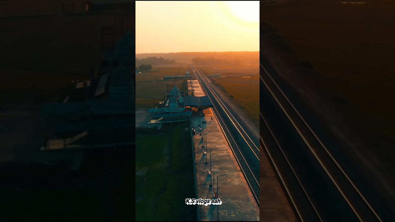 Bagribari Railway Station//Bagribari//😁😁😁//New Railway//K.S vlogs aah//