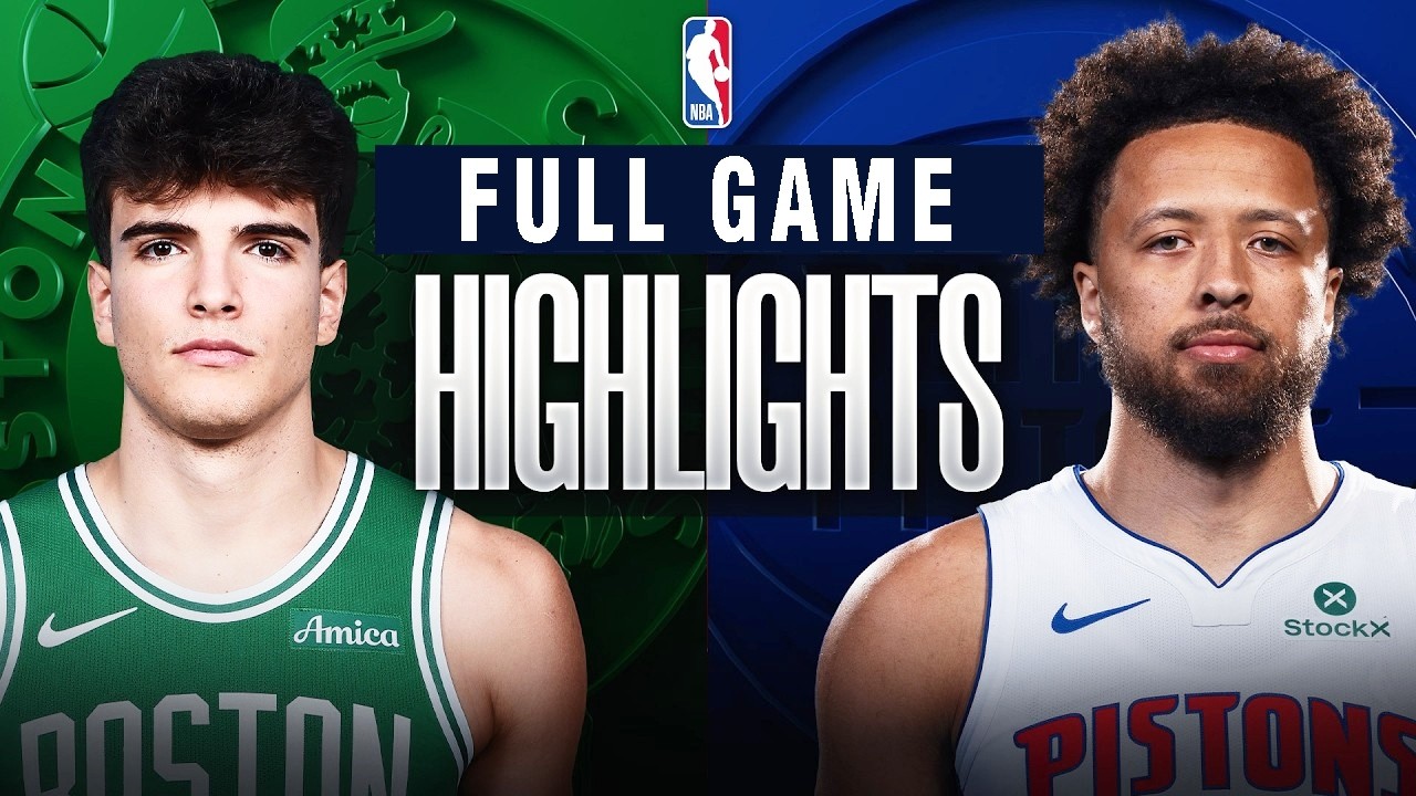 Boston Celtics vs Detroit Pistons Full Game Highlights - Oct 20, 2026 | NBA