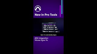 With ARA support, you can now use Waves Sync Vx in Pro Tools