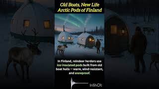 Finland’s Arctic Reindeer Herders Turn Old Boat Hulls into Ice-Insulated Pods