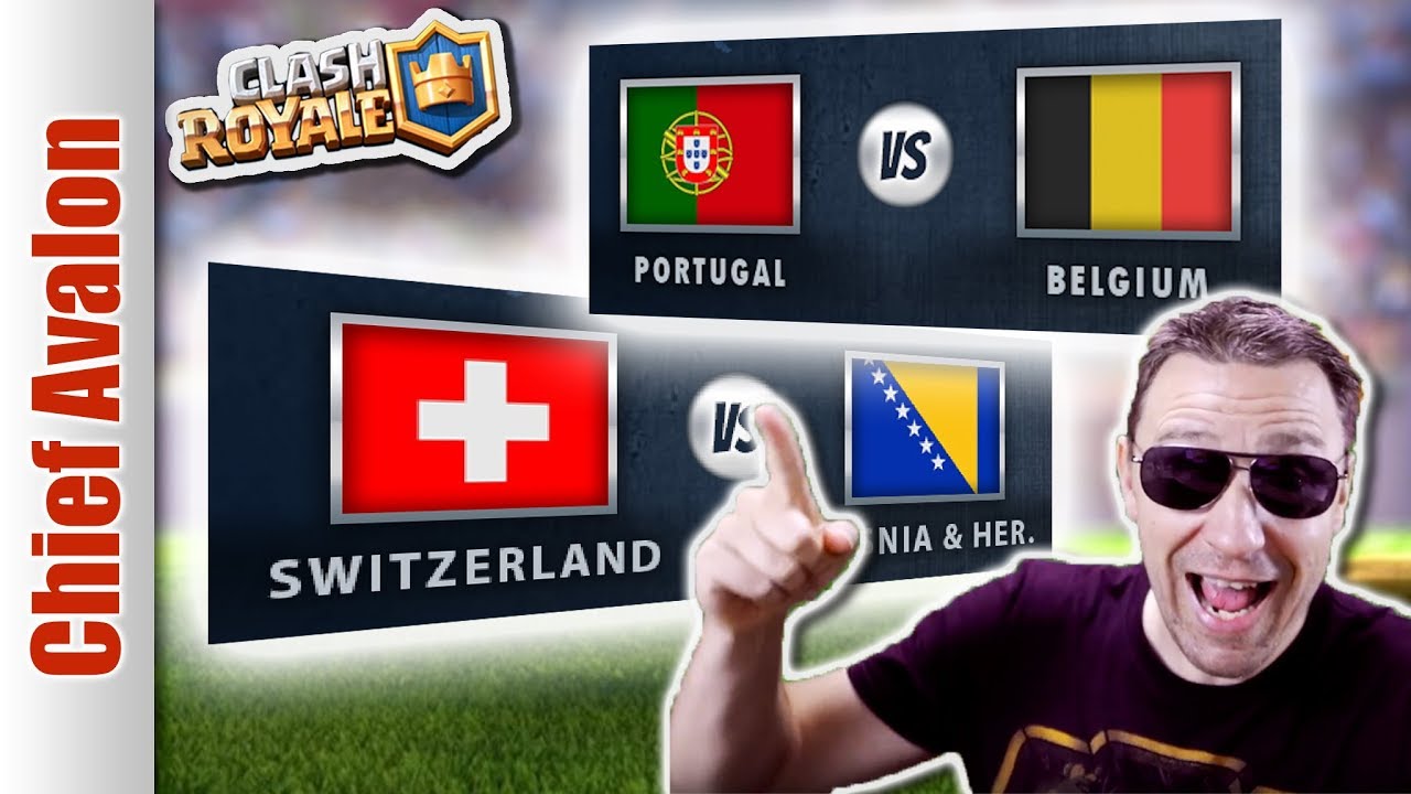 MGL WORLDS: PORTUGAL vs BELGIUM | SWITZERLAND vs BOSNIA | Clash Royale