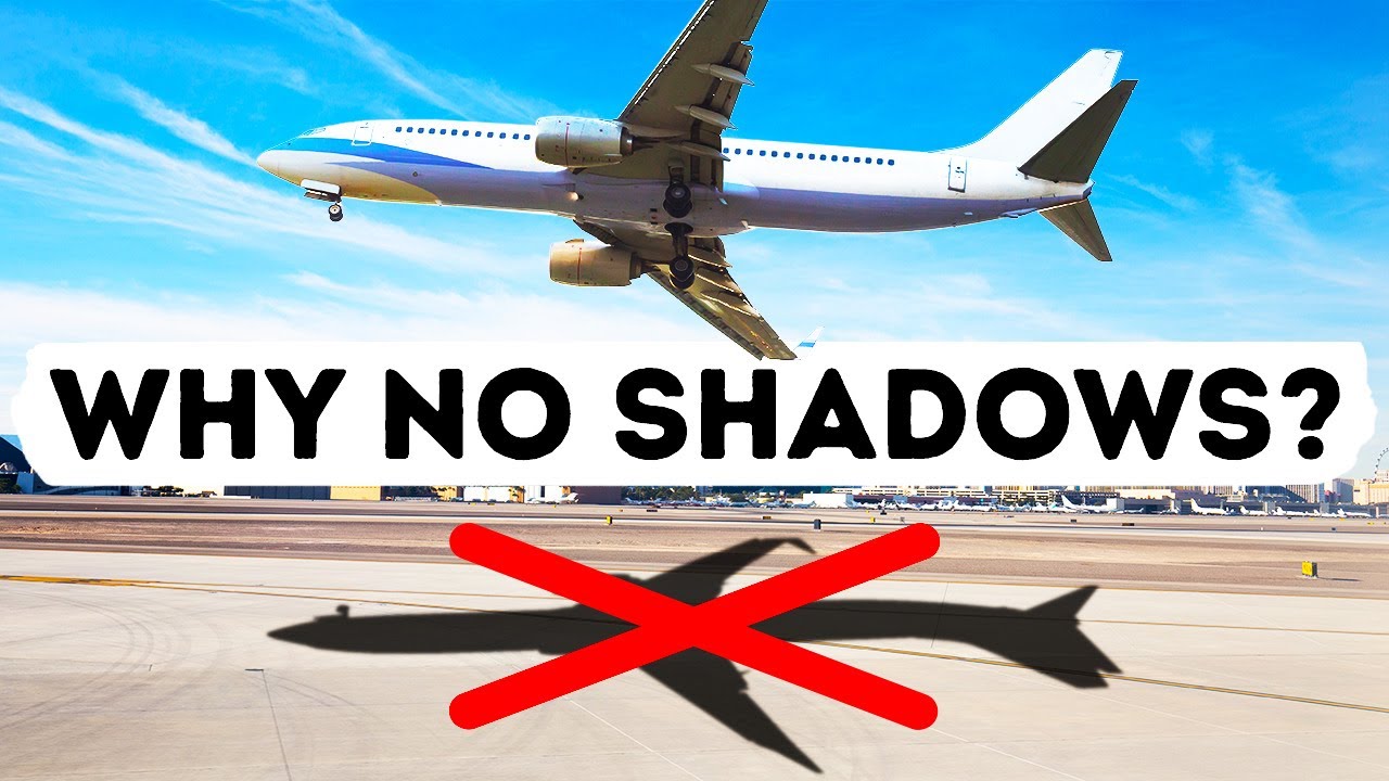 Why Planes Shadows Disappear when They Take Off