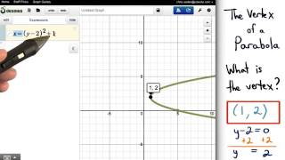 Vertex of a Parabola 3 - Visualizing Algebra