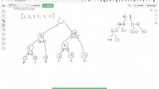 Segment tree data structure
