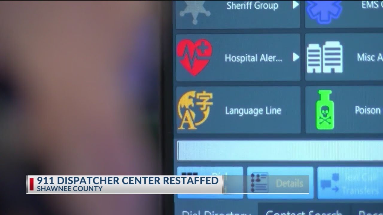 911 dispatch center restaffed - YouTube