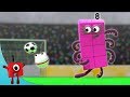 Numberblocks - Playing Football with the Numberblobs! | Learn to Count | Learning Blocks