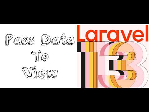 Lesson 10 - Laravel 13 Tutorial: 3 Ways to Pass Data to Views (Compact, With, & Arrays)
