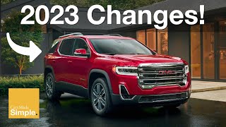 2023 GMC Acadia/Acadia Denali Full Change List | New Colors! 2023 Gmc Acadia Denali What Changed For The 2023 Acadia