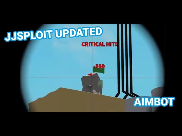 Roblox Aimbot Built Into Jjsploit Updated Arsenal Youtube
