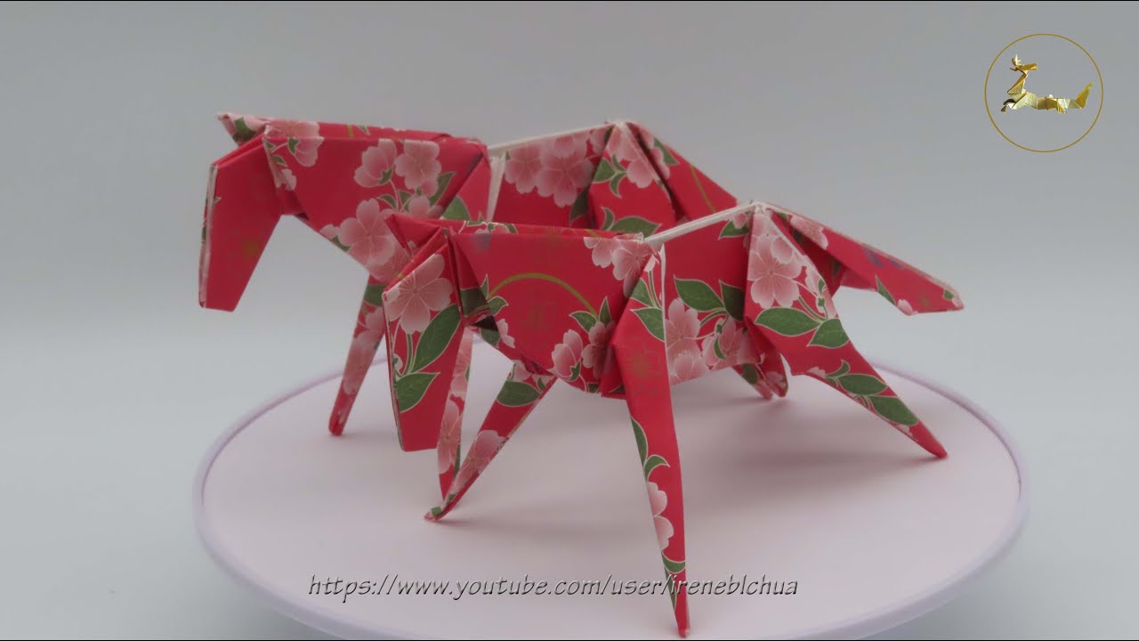Origami Horse Tutorial - Year of the Horse