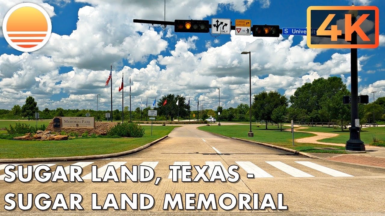 Sugar Land, Texas to Sugar Land Memorial Park! Drive with me through Sugar Land, Texas. YouTube
