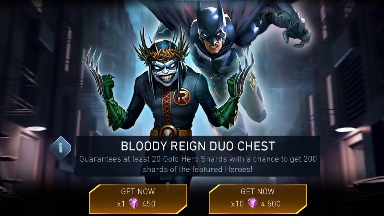 New Blood Reign Duo Chest Opening Injustice 2 Mobile YouTube
