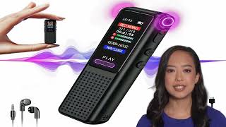 7 Must-Know Features of the ZIPCIDE 64GB Voice Recorder for Professionals!
