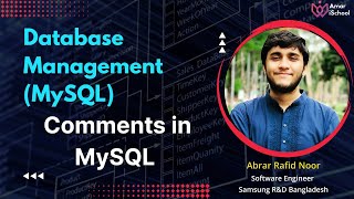 Database (MySQL) - Day 5 Lecture 2 | How to Write Comments in an SQL Server Script File