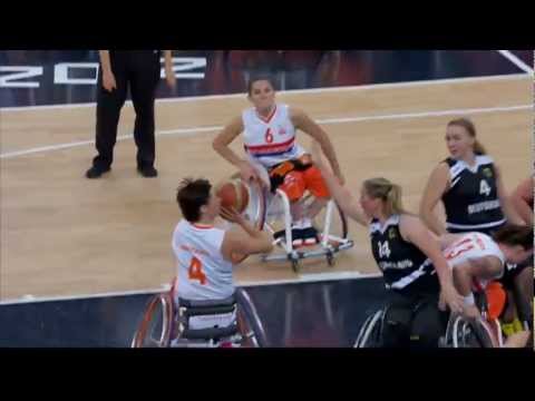 Wheelchair Basketball - Women's Semi-final - NED versus GER- London 2012 Paralympic Games