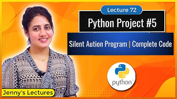 Python Project for beginners #5| Silent Auction Program-Complete Code | Python for Beginners #lec72