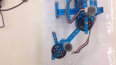 Video control PID robot SCARA