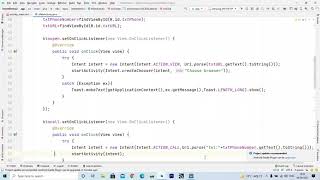 Implicit Intent Demonstration