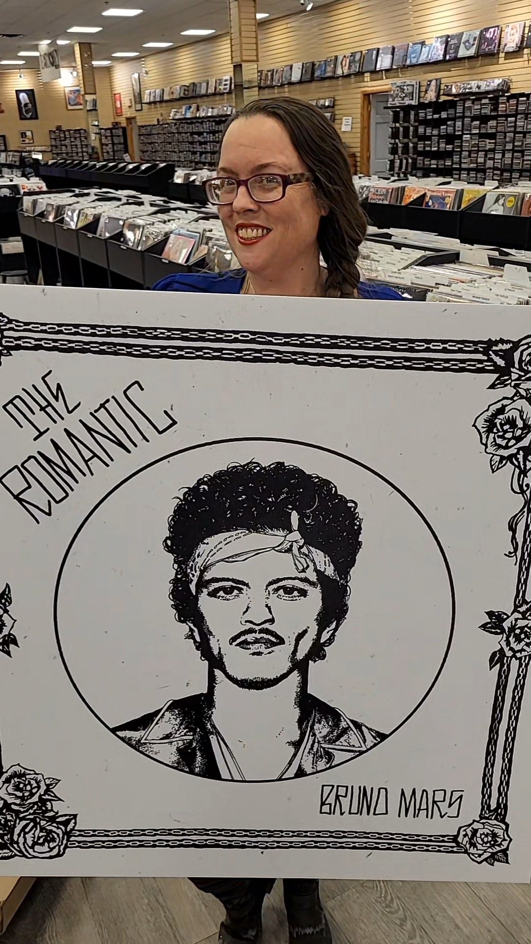 Unboxing Bruno Mars' The Romantic Poster — New Album Drops