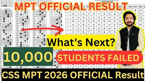 CSS MPT Result Announced | In-depth analysis of CSSMPT RESULT | CSS 2026 Written Apply - CSSTROLOGY