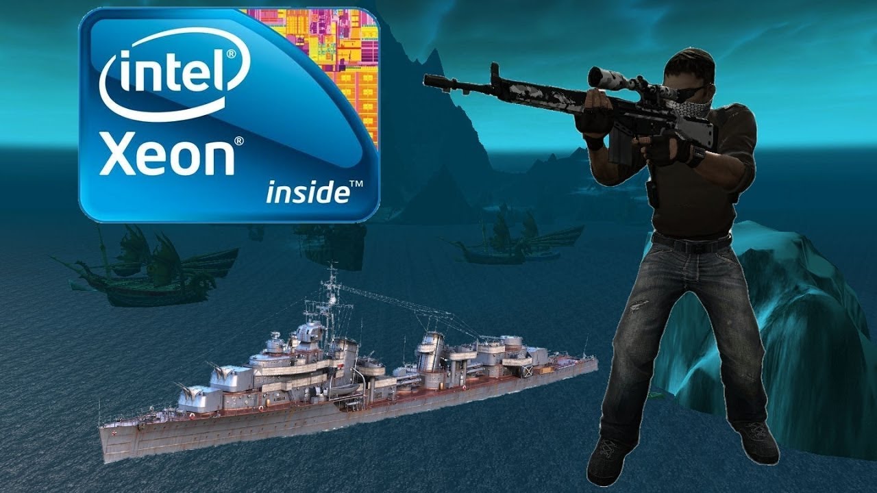 Тест в играх Xeon X5460+GTX 950