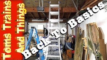 Back To Basics - Building A Model Railroad - Declutter & Insulate