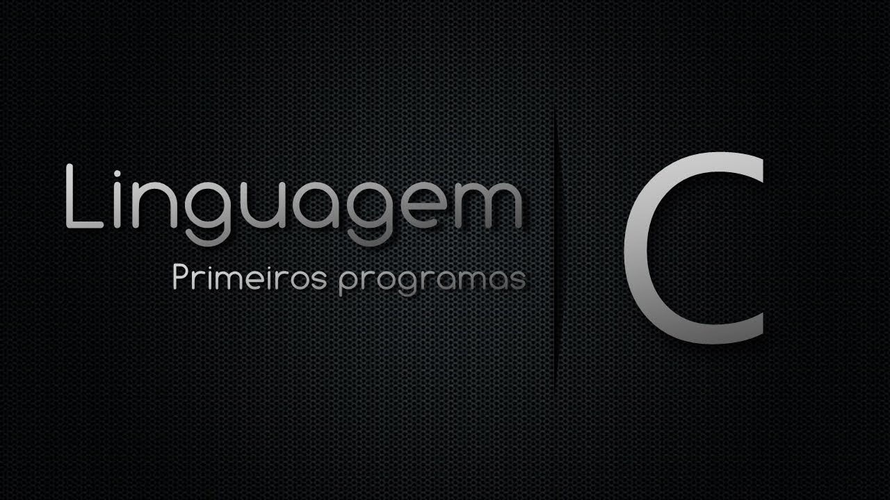 Apresentação do curso de linguagem C - YouTube