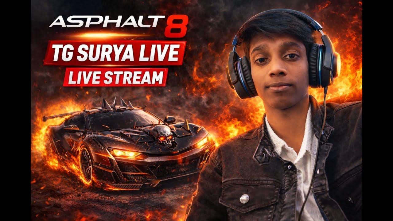 AirborneASPHALT 8 & 9 🚗💨 ULTRA GRAPHICS PC LIVE | TG SURYA LIVE 