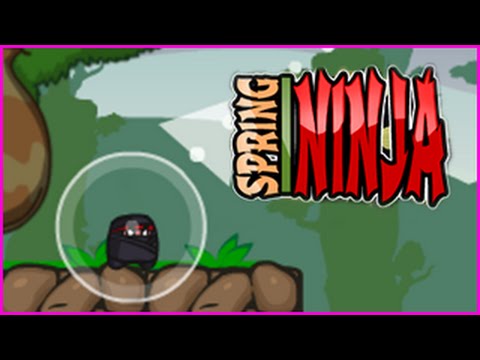 Spring Ninja Level 1-9 Walkthrough