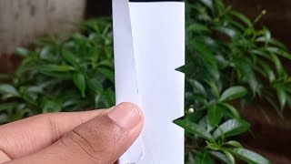 How to make paper whistle#craft #shorts