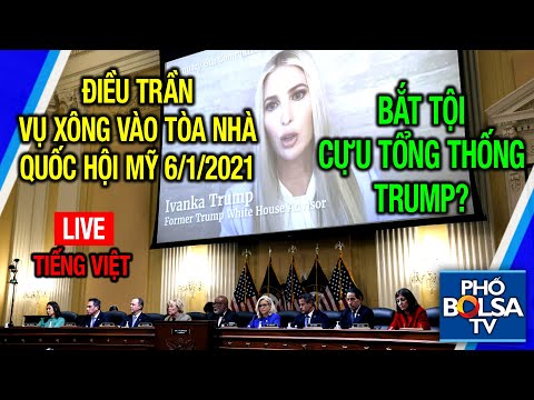 Video NÓNG: Điều trần vụ xông vào toà nhà Quốc Hội Mỹ ngày... - youtube