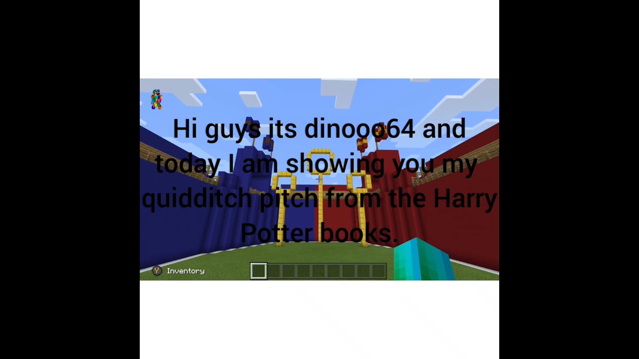 I built a quidditch pitch from Harry Potter?!?!