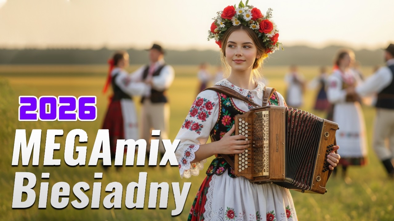 Mega Mix Hitów Biesiadnych -- Nowa Wersja Weselnego Hitu 206 -- Polskie Szlagiery Biesiadne