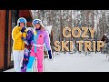 FAMILY SKI TRIP *vlog* + Full Vermont Airbnb Tour! | Family Getaway | Lucie Fink