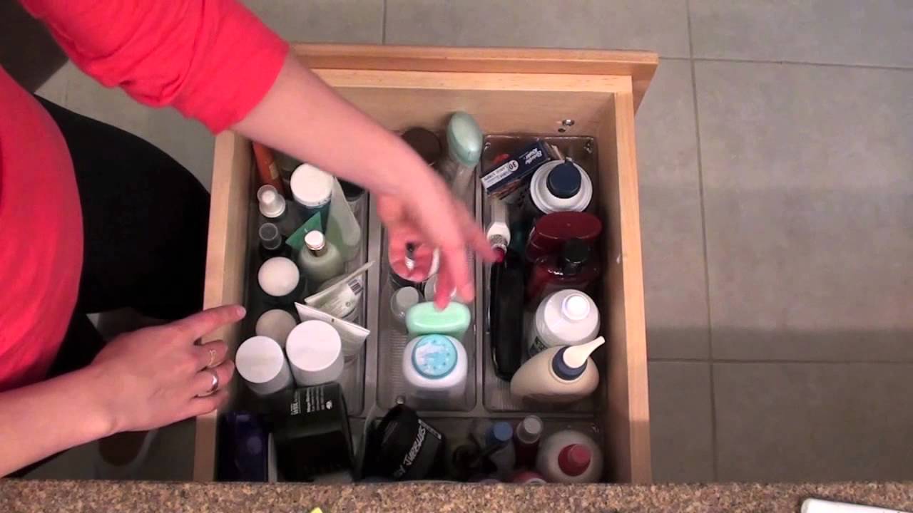 Organize In 30 Minutes Or Less Bathroom Drawers Youtube