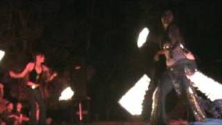 Fire Dancing: Echo's Fire Ropes - Halloween 2008