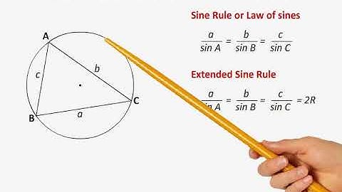 Extended sine rule and circumradius