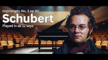 What Does Schubert’s Impromptu No. 3 Sound Like in All 12 Major Keys?