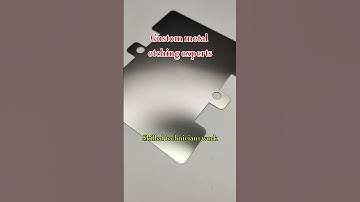 Custom metal etching experts#etching #metaletching #metaletchingchemical