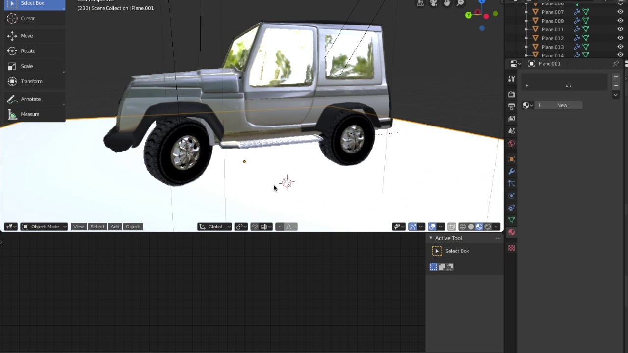 rover car 3D model blender 2.8 download - YouTube