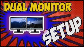 This video shows you ,how to setup dual monitor with laptop using hdmi
cable. we install setups for office, games or home use. might be a
pe...