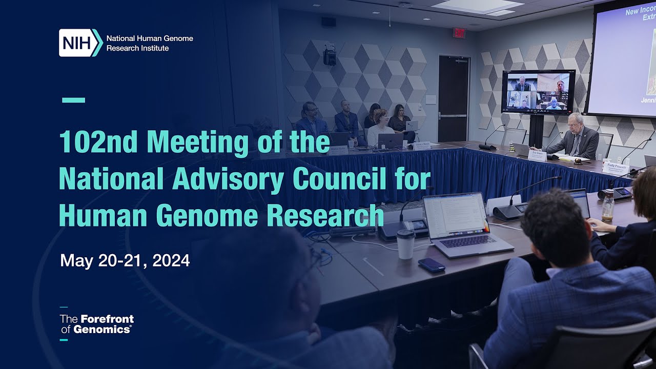 Introduction of New Council Members, NHGRI Staff, Liaisons and Guests (NACHGR May 2024)
