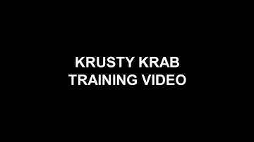 SpongeBob Production Music: Krusty Krab Training Video (Unknown Track)