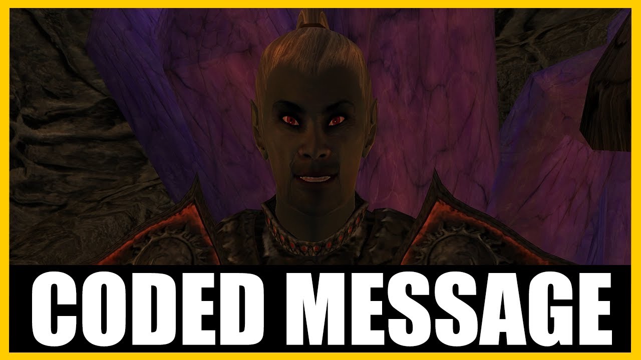 Morroblivion | House Telvanni Quest: Coded Message | No Commentary | Gameplay Walkthrough