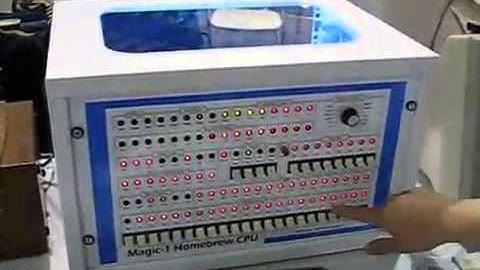 Maker Faire 2007   Homebrew CPU