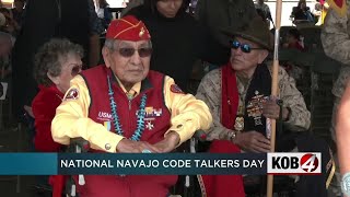 Remaining Navajo Code Talkers honored in Navajo Nation capital