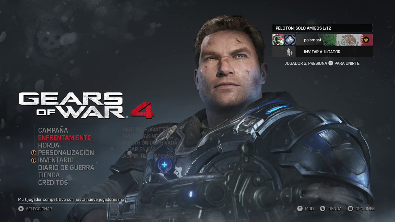 Gears of war 4 todo mundo partiendose en dos y yo en la weba total