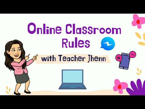 Online Class  Rules Simple and Easy to Understand|Learn with TeacherJhenn