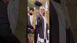 The Hunger Games cast locking in #sunriseonthereaping #hungergames #iconic #icons